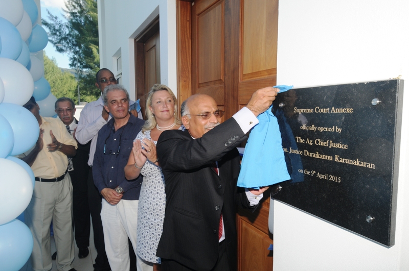 Supreme Court Official Opening Photo: Seychelles Nation
