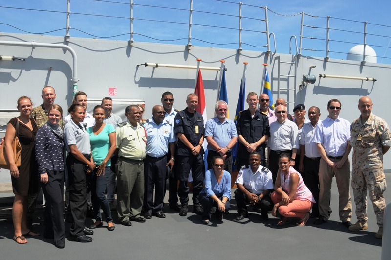 SAR Exercise Team Photo: Seychelles Nation/Patrick Joubert
