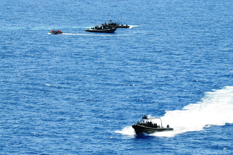 SAR Exercise, FRISCs in action Photo: Seychelles Nation/Patrick Jpubert