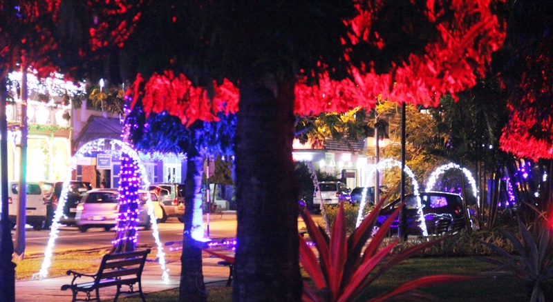 Christmas Decorations in Victoria, Seychelles - Photo Seychelles Nation