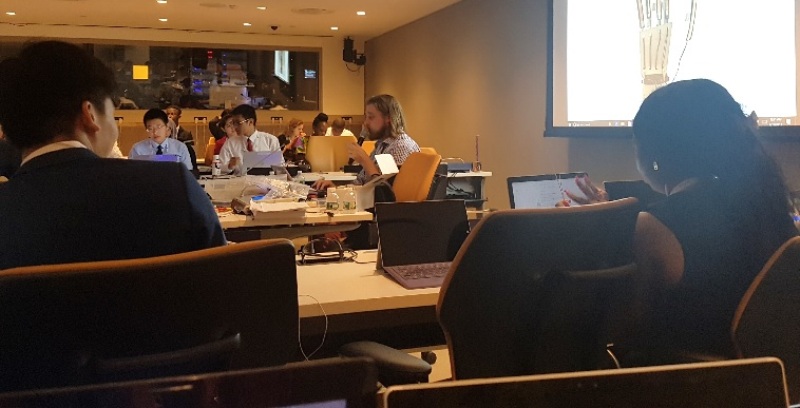 Microsoft workshop at the UN