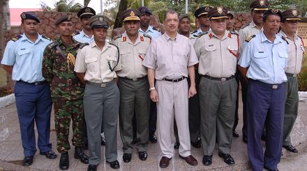 Seychelles People's Defence Forces-13 SPDF officers promoted