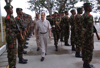 Seychelles People's Defence Forces-13 SPDF officers promoted -Archive