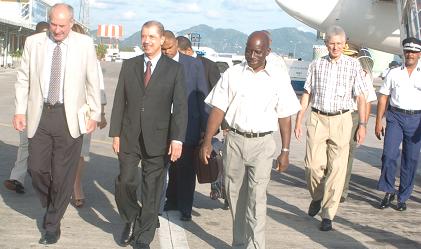 President Michel returns from CHOGM-President talks of need to build on our democracy