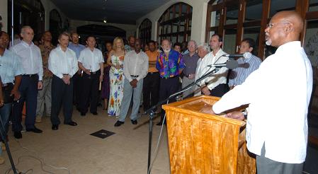 Reception for diplomatic and consular corps-Seychelles now more proactive overseas