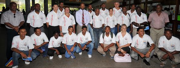 Team Seychelles who defended the country’s colours in Beijing