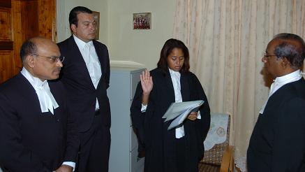 First Seychellois lady senior magistrate sworn in