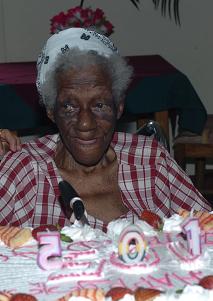 Oldest citizen celebrates 105th birthday