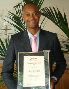 Hotel school graduate wins award in London