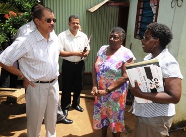 Mr Michel is apprised of a resident’s housing needs