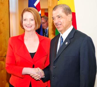 President holds fruitful talks with Australian PM
