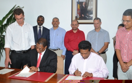 Agreement signed for new customs department system