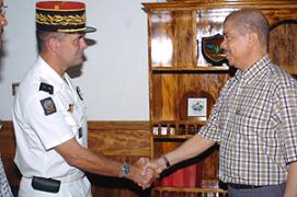 Président Michel reçoit le Gl français Patrick Marengo-La coopération militaire régionale au coeur des entretiens