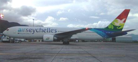 Air Seychelles-First Boeing 767 with new corporate livery arrives
