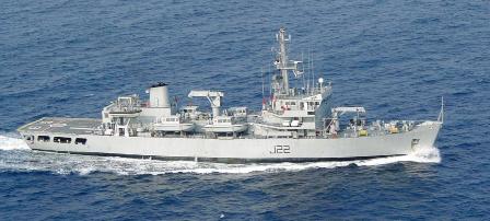 Indian survey ship Sarvekshak visits 