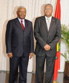 Ambassador Joseph Nourrice accredited to Mozambique