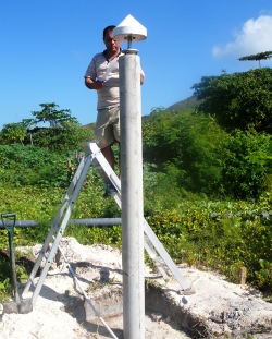 New GPS station takes surveying to new heights