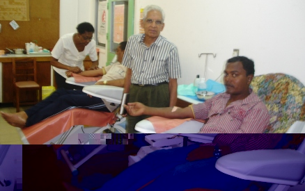 Charitable body hosts blood donation camp