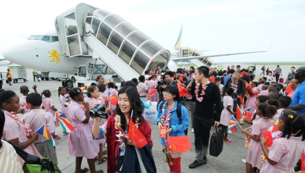Largest-ever group of Chinese tourists land in Seychelles