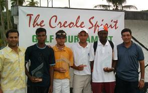 Golf: The Creole Spirit Match-play competition-Weidner, Volcère, Pouponneau and Hoareau winners