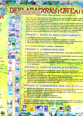 The Creole version of the ‘Earth Charter’