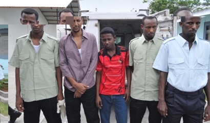 Five Somalis deported