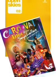 Emirates’ Open Skies magazine features forthcoming carnival