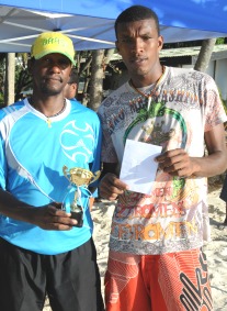 Beach Volleyball-Veteran Sophola and Lozaique win top prize
