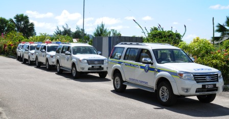 Police units get new vehicles
