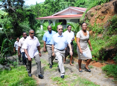 President Michel resumes district visits, expects action