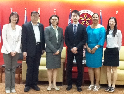 Seychelles tourism delegation at Hong Kong’s travel expo