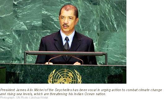 President James Michel’s exclusive interview with UN’s Africa Renewal publication-‘Invest in the people,’ says Seychelles president