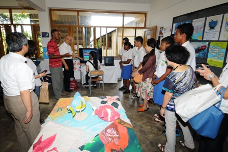 Japanese teachers learn from Seychelles’ experience-Environment education