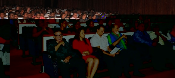 The audience at the launch ceremony