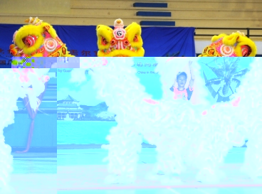 Guangdong art troupe stage colourful show 