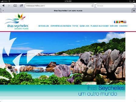 Seychelles tourism launches website and promotional flyer in Portuguese