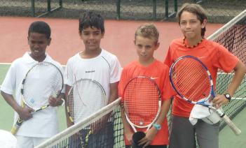 Tennis -Damien Laporte et Shaun Andriamaro finalistes malheureux