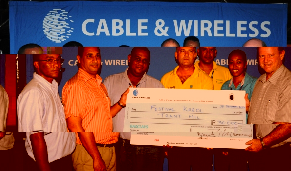 Cable & Wireless i anmenn son sipor pour Festival Kreol