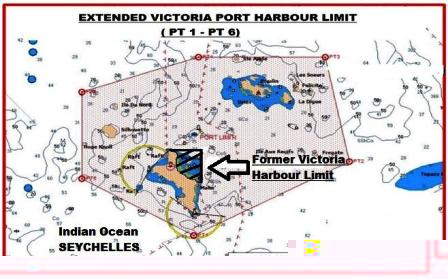 Port Victoria Harbour Limit extended-Bigger harbour area for more efficiency