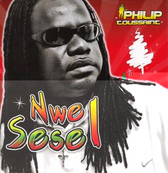 Philip Toussaint in festive mood with Nwel Sesel album