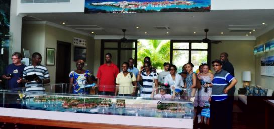SADC and SIB delegates visit Eden Island