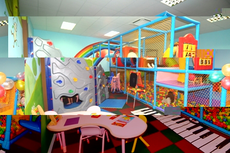 A partial view of the educational and recreational facilities that kids can enjoy