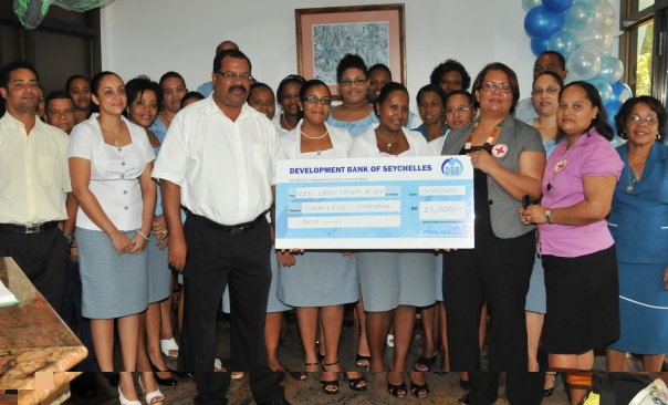DBS donates R25,000 to Red Cross for east Mahé disaster victims