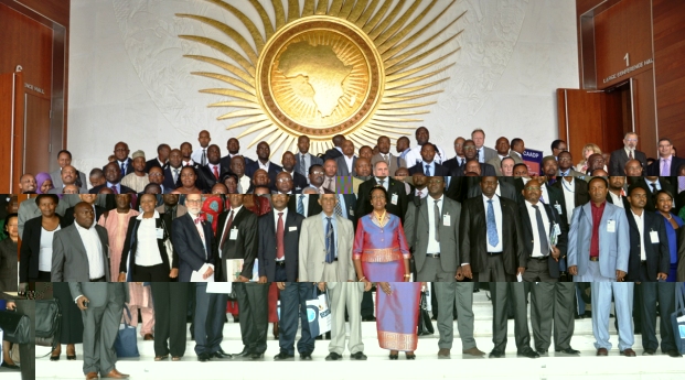 A group photograph of the conference delegates