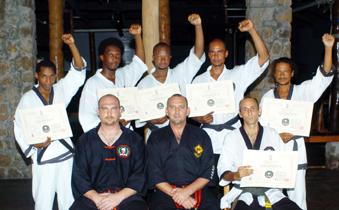 Karate: International United Combat Tang Soo Do/Haedong Kumbo Association-New school benefits from grandmaster’s visit