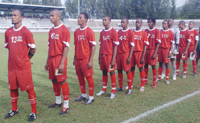 Football : éliminatoires de la CAN 2008  – groupe 4-Belle victoire des Pirates face à Maurice