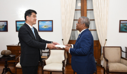 New Korean ambassador to Seychelles accredited