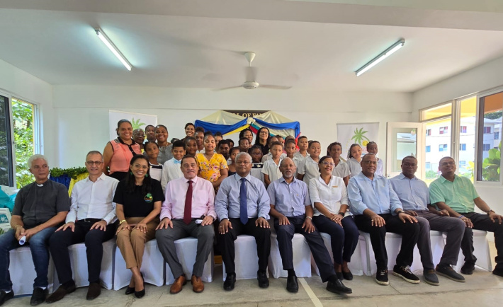 President attends to pressing matters on Praslin, La Digue