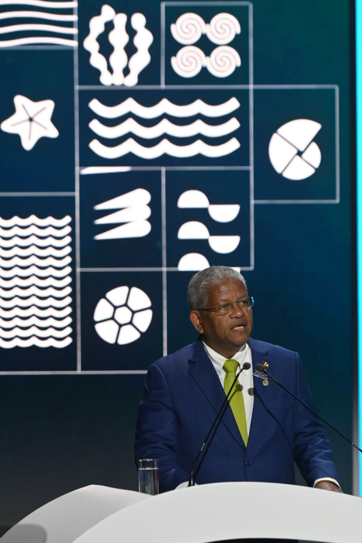 President Ramkalawan delivers statement at High-Level Segment of the 9th Our Ocean Conference   