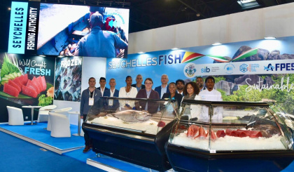 Seychelles shines once again at world’s largest seafood expo